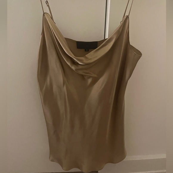Nili Lotan Beige Silk Cami Size Small - Picture 4 of 4
